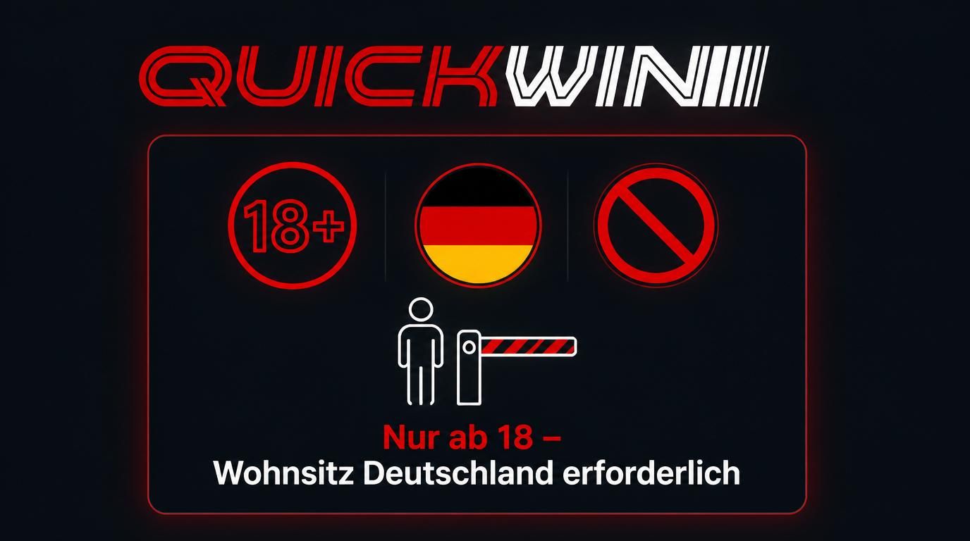 Symbole für Mindestalter, Wohnsitz, Zugangsverweigerung (Sperre).